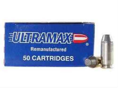 40 S&W 50 Rounds Ammunition Ultramax 180 Grain Lead